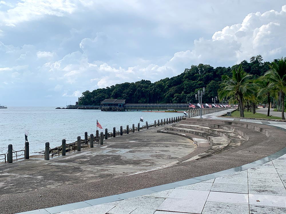 Tioman Tekek Esplanade View