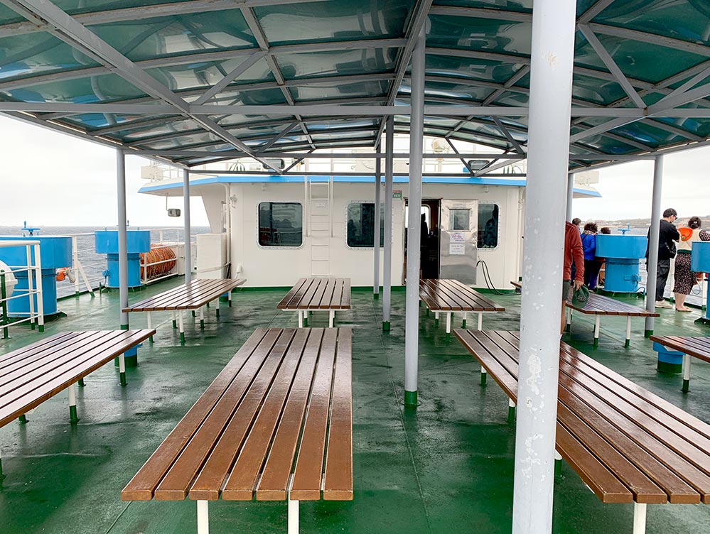 Jeju Udo Ferry Upper Deck