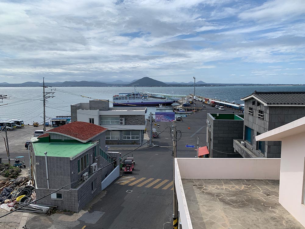 Jeju Udo Pension Roof View