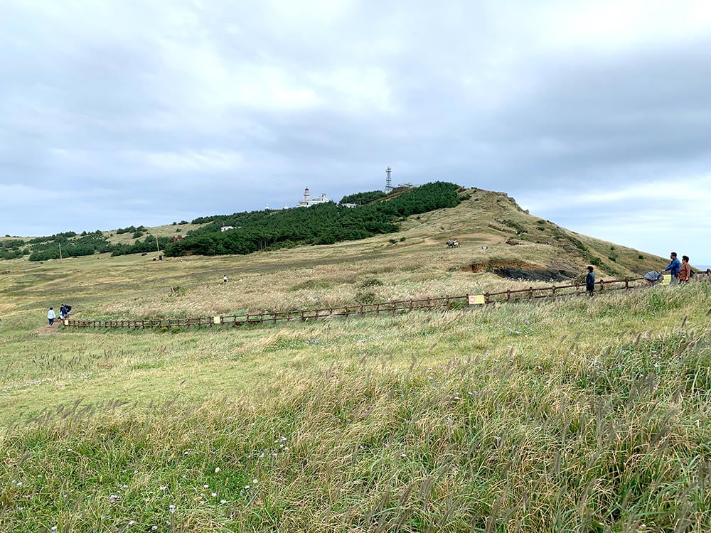 Jeju Udo Udobong Grass Hill