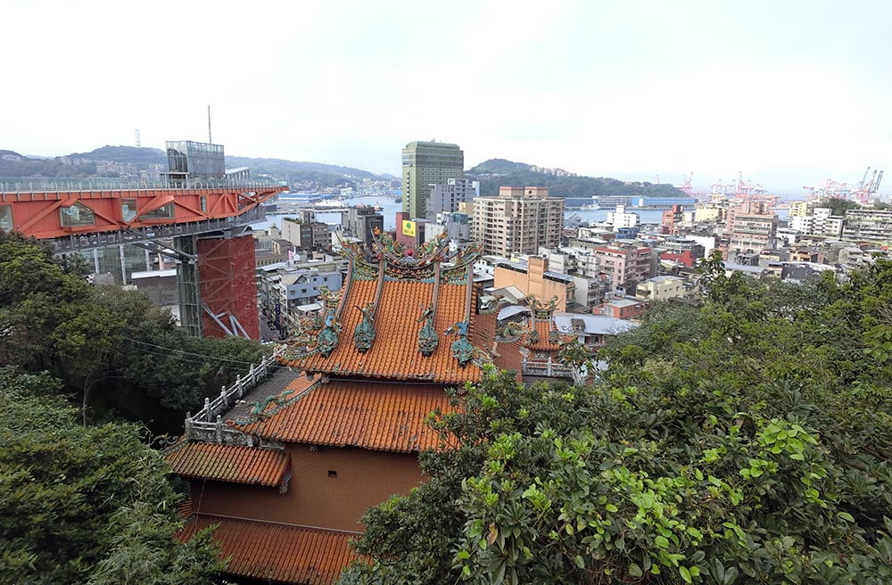 Keelung Zhongzheng Park View Keelung Tower Cian Temple