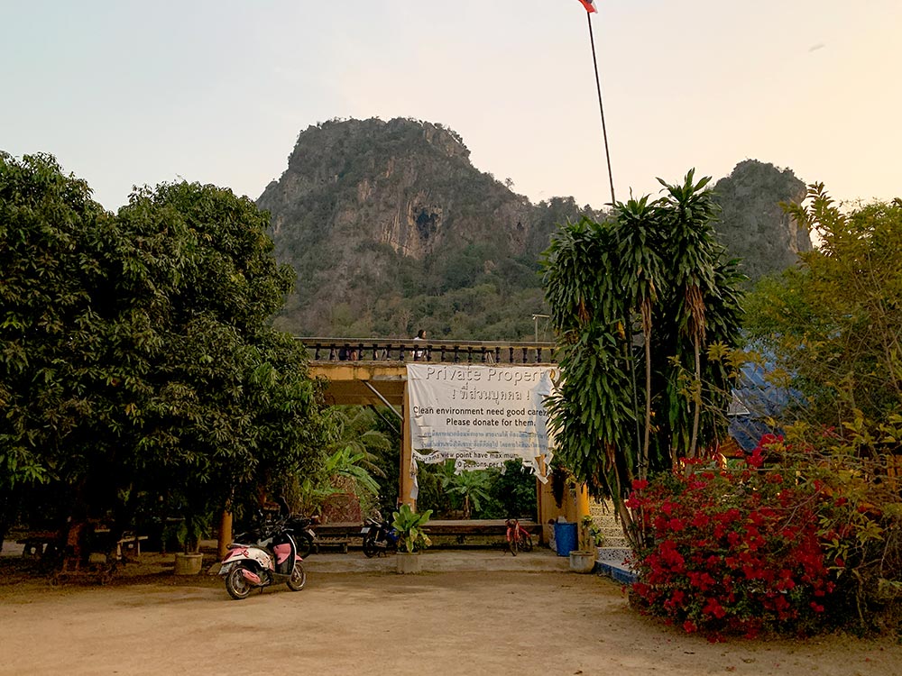 Cha Am Nayang Bat Cave Viewing Platform