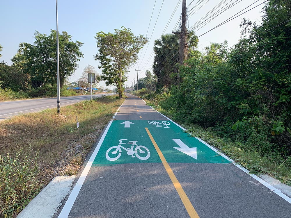 Cha Am Road Cycling Tracks