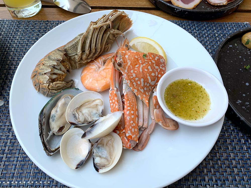 SO Sofitel Beach Society Seafood Plate