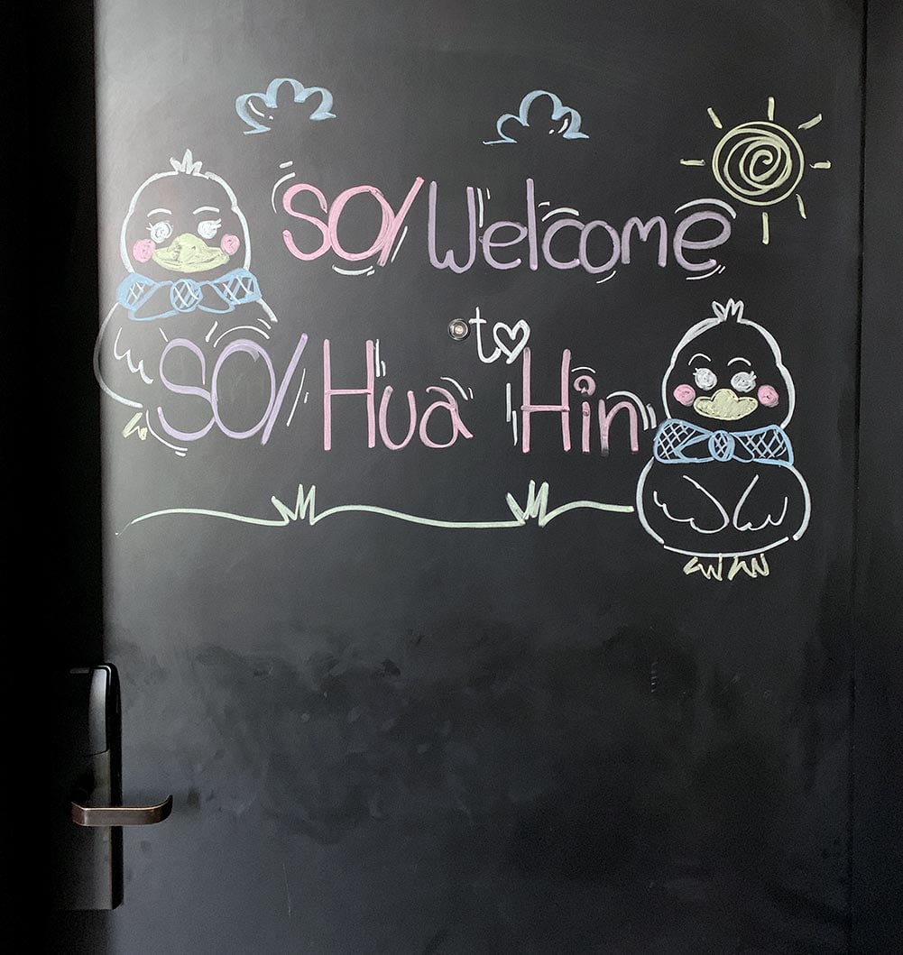 SO Sofitel Hua Hin Studio Room Door