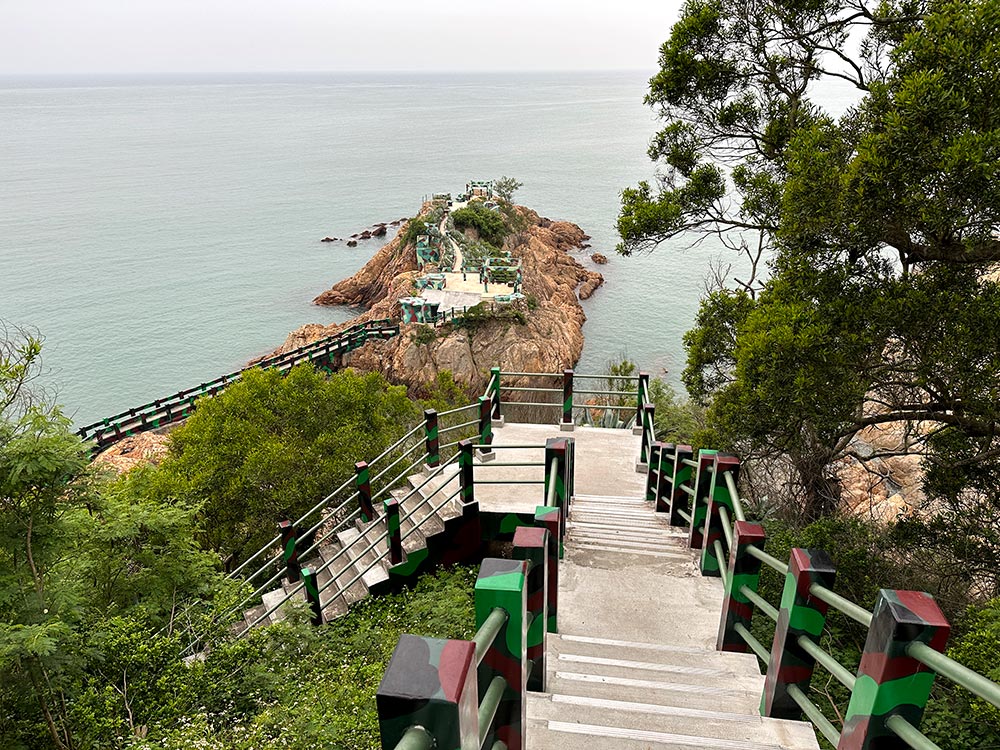 Matsu Nangan Iron Fort Stairs
