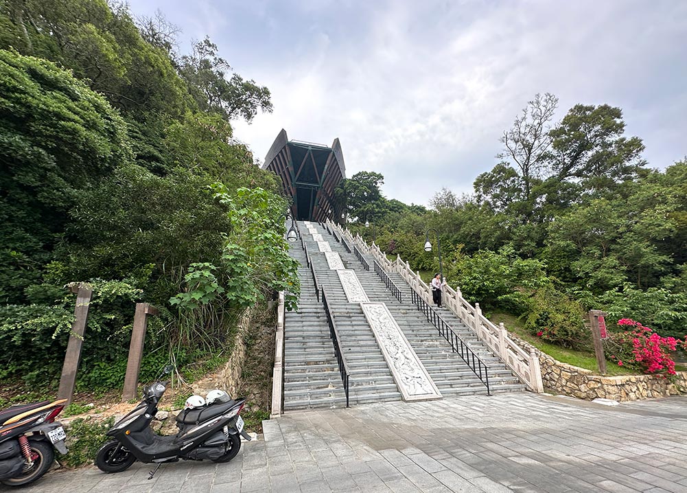 Matsu Nangan Mazu Statue Stairs