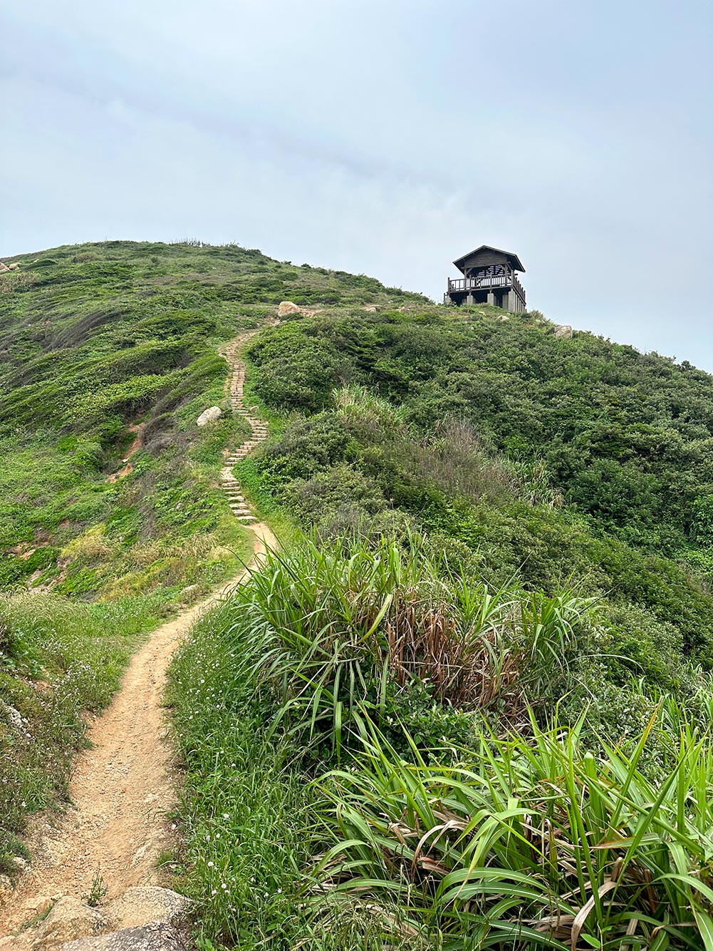 Matsu Beigan Luoshan Trail Uphill Pavilion