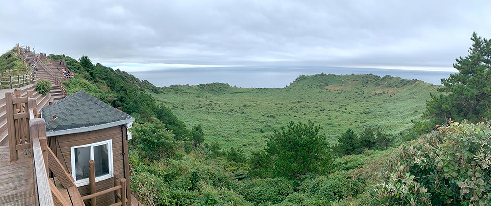 濟州城山日出峰 Pano