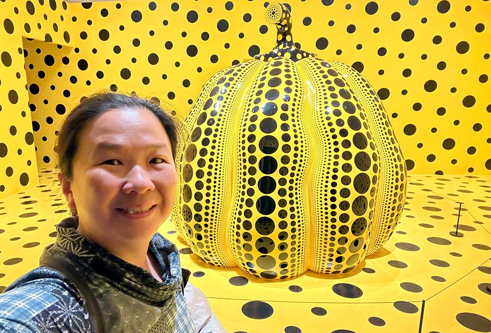 Matsumoto City Museum Art Yayoi Kusama Pumpkin Me