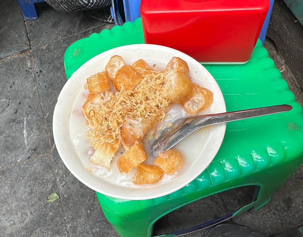 Hanoi Chao Suon Co La Porridge