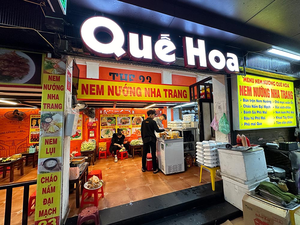 Hanoi Nem Nuong Nha Trang Que Hoa Shop