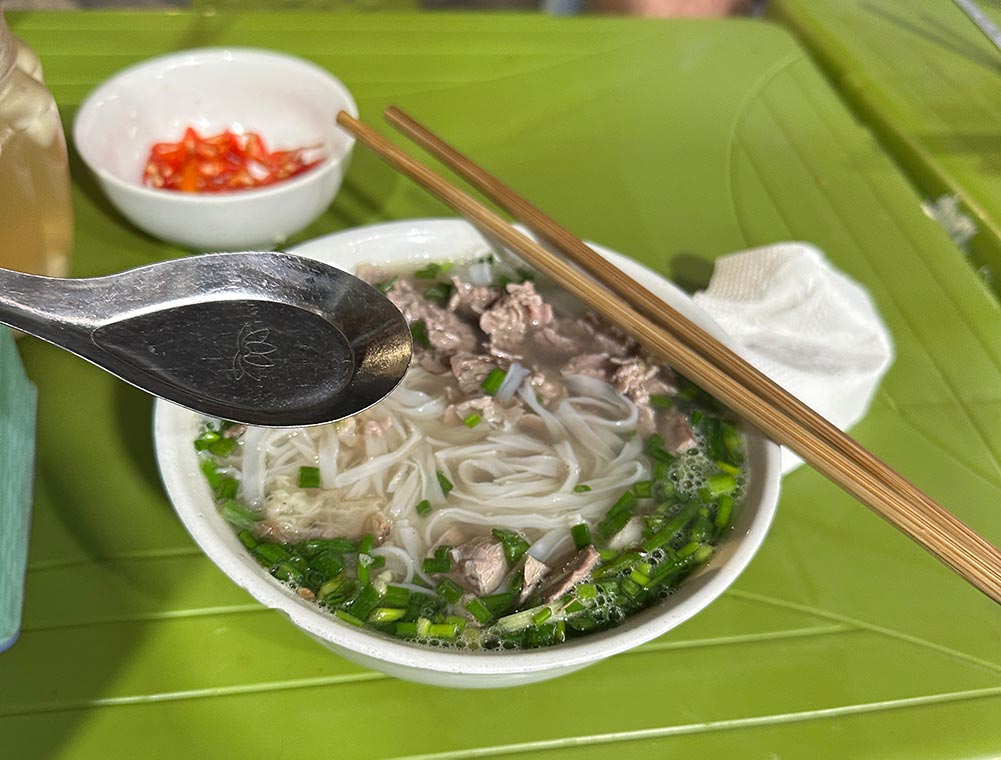Hanoi Pho Bo Doung Tau Noodles