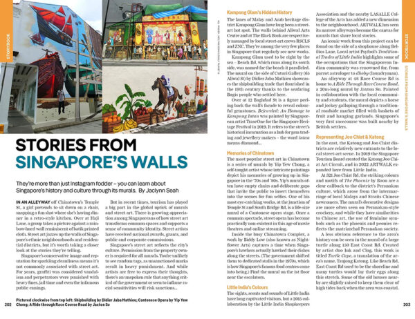 Lonely Planet Singapore Essay: Stories from Singapore's Walls