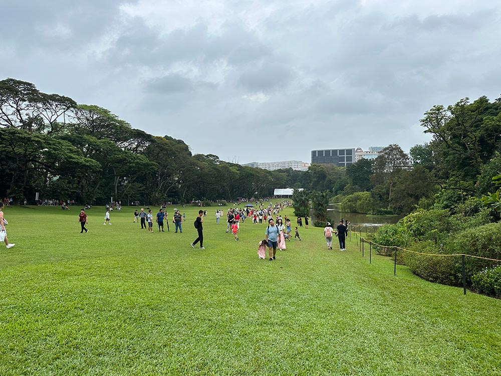 Istana Open House Lawn