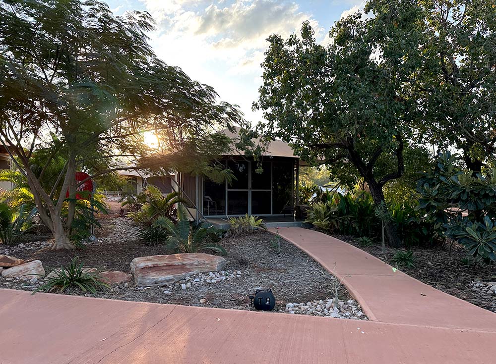 Broome Cygnet Bay Pearl Farm Glamping Tent Exterior