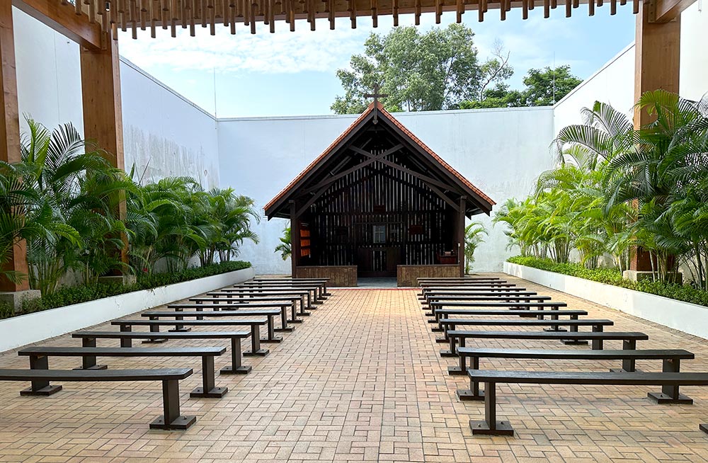 Changi Chapel Benches