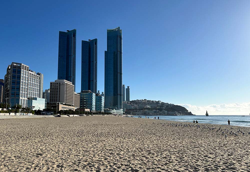 Busan Haeundae Beach Day View Mipo