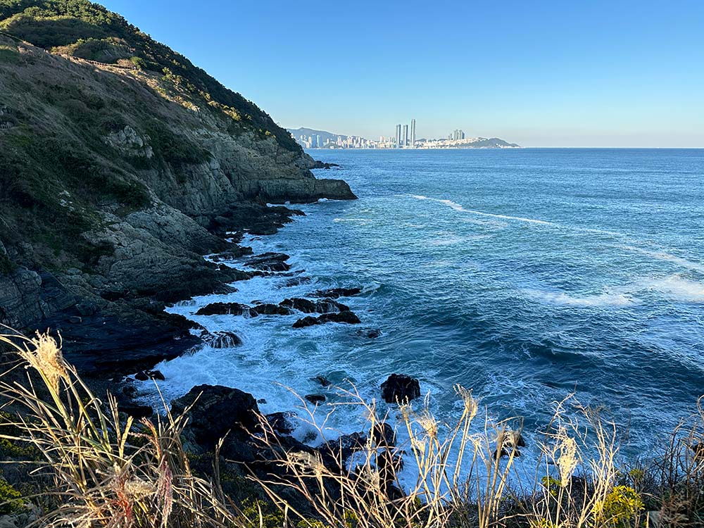 Busan Oryukdo Skywalk Coast View