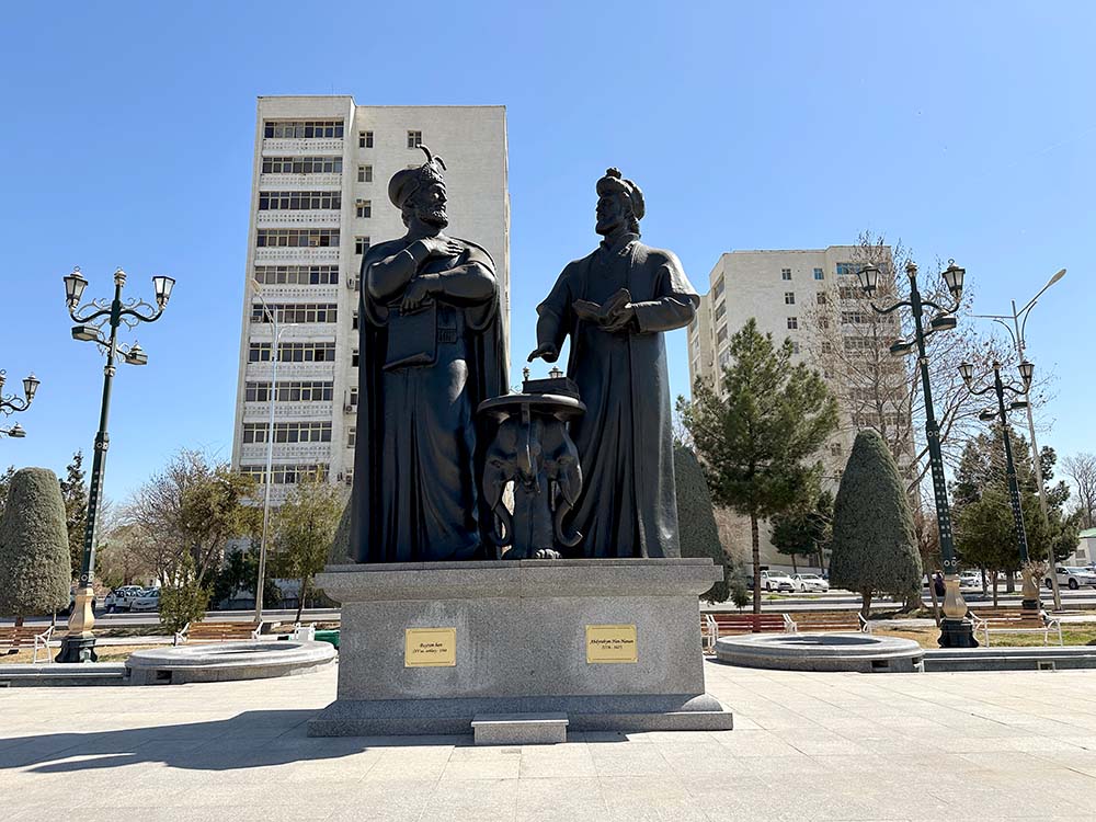 Turkmenistan Ashgabat Inspiration Park Statue