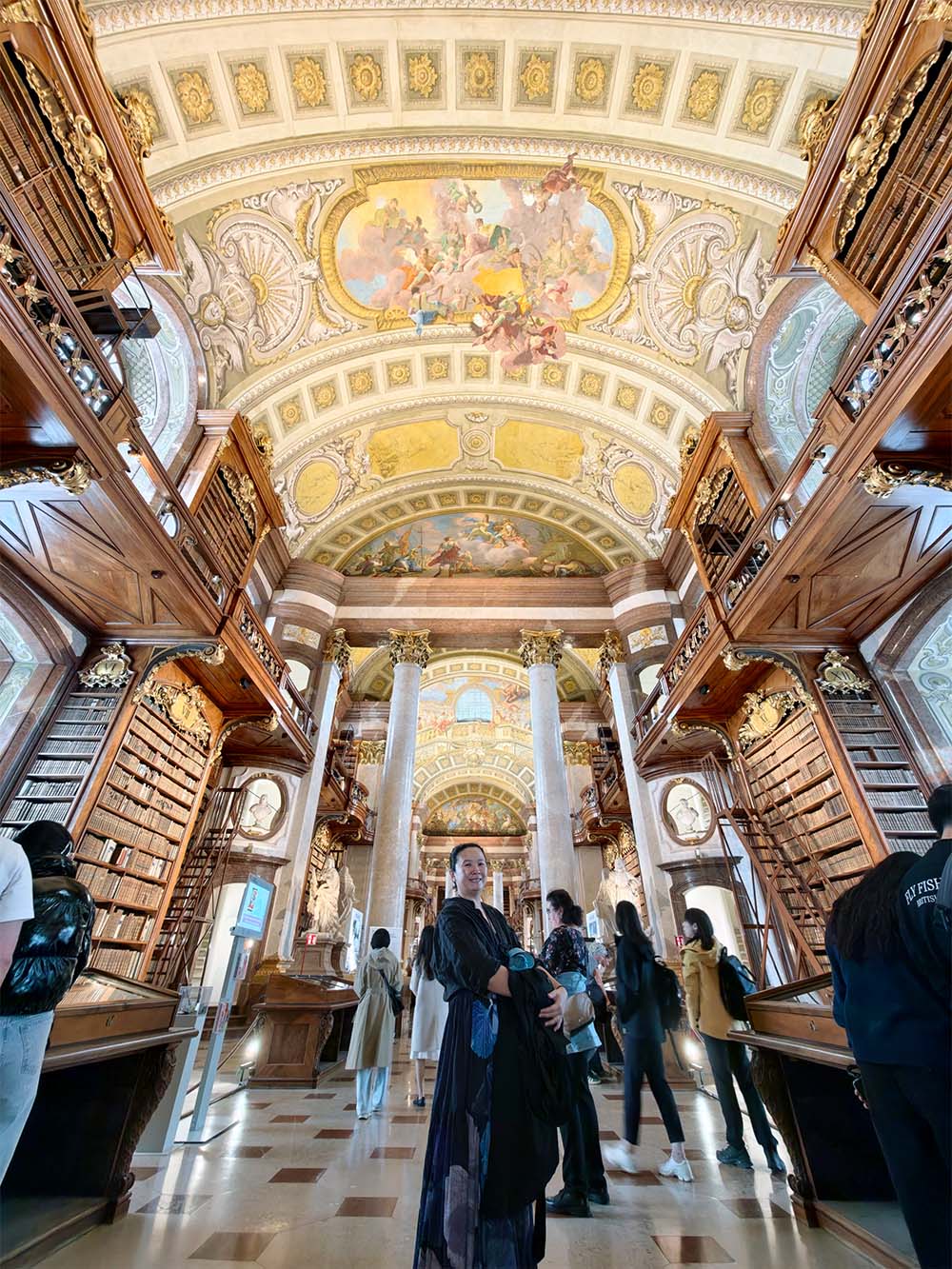 VIenna Austrian National Library Prunksaal Me