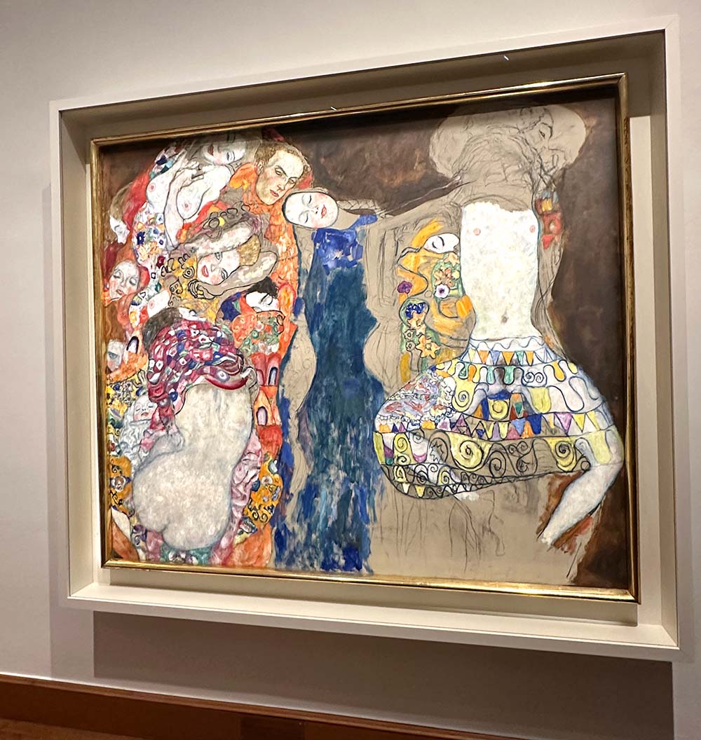Vienna Belvedere Palace Klimt Bride