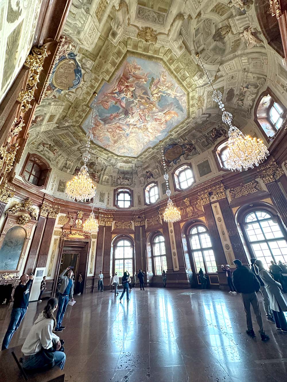 Vienna Belvedere Palace Marble Hall