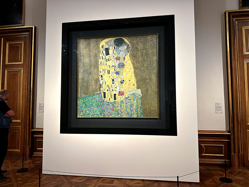 Vienna Belvedere Palace Upper Klimt Kiss