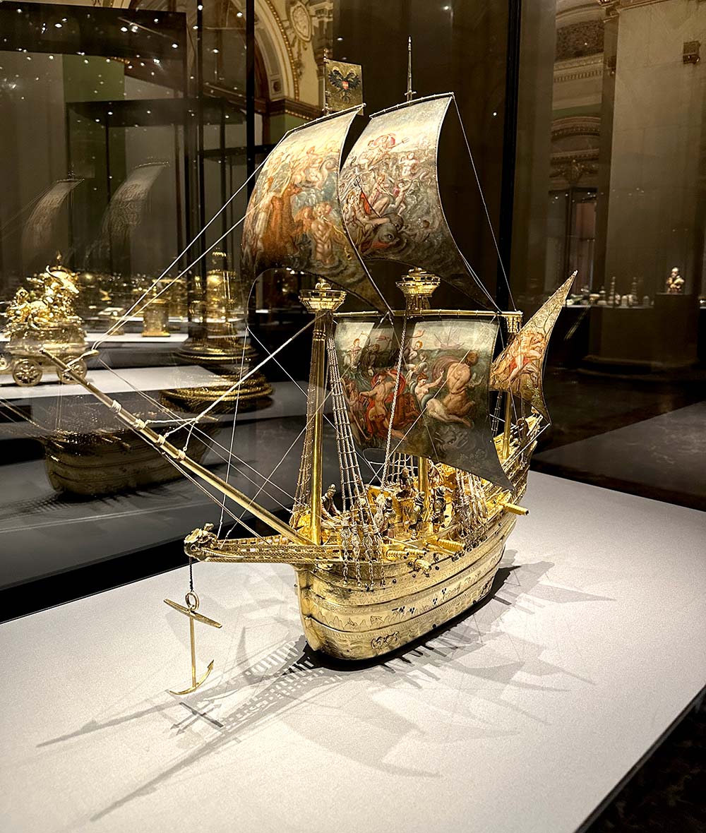 Vienna Kunsthistoriches Museum Kunstkammer Ship