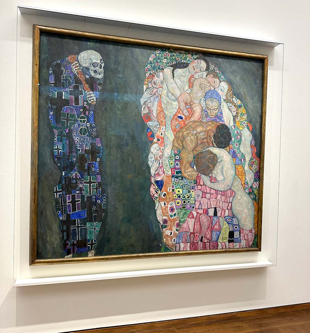 Vienna Leopold Museum Klimt Death Life