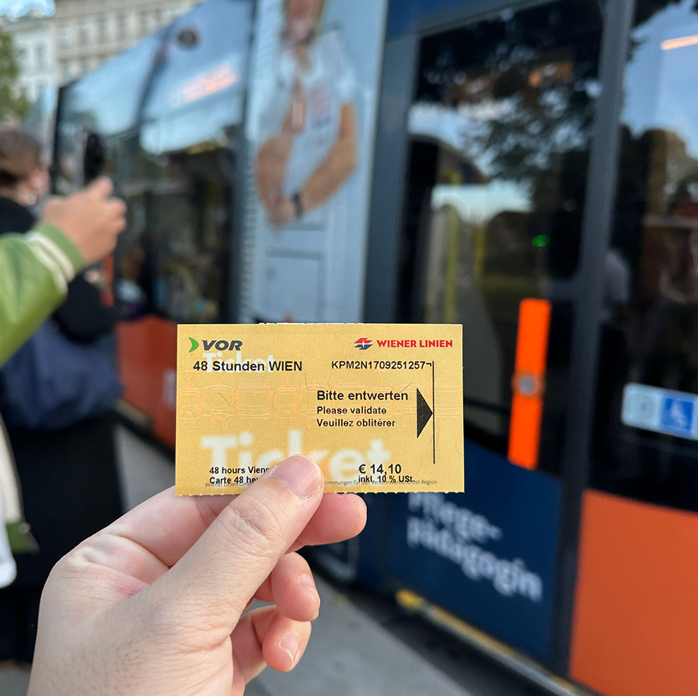 Vienna Transport Pass Tram