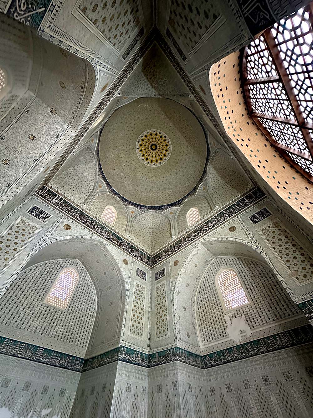 Uzbekistan Samarkand Bibi Khanym Ceiling