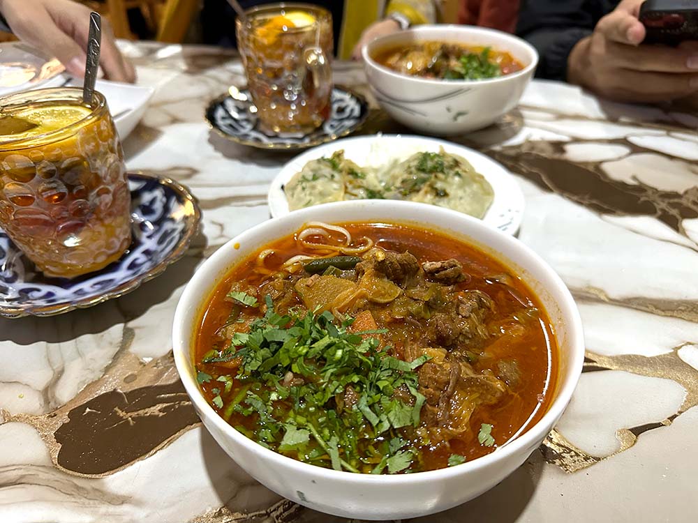 Uzbekistan Samarkand Historic Cafe Lagman