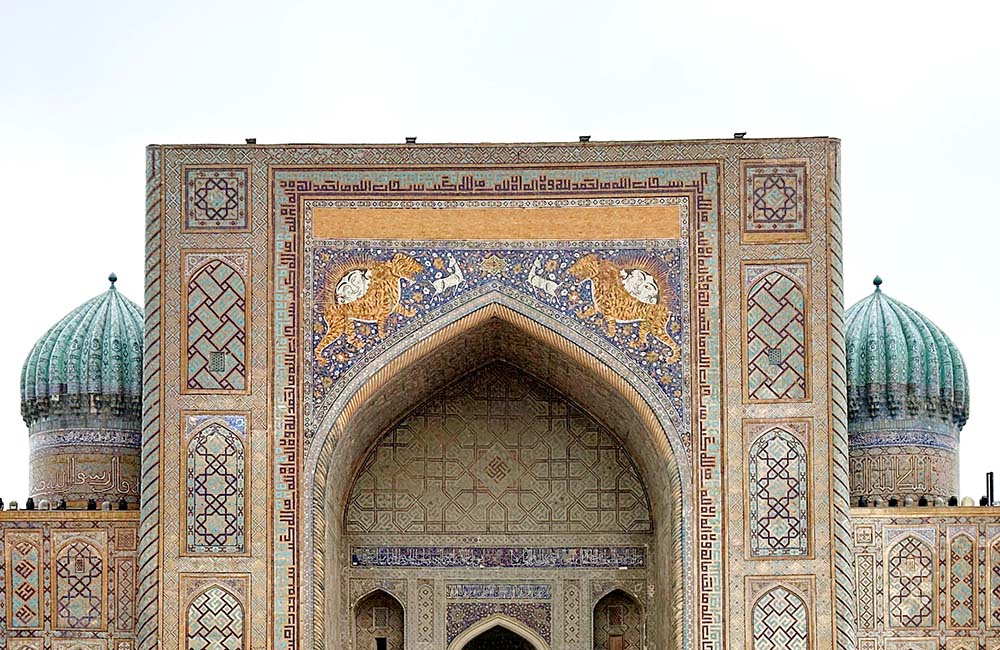 Uzbekistan Samarkand Sherdoh Madrasah Tigers