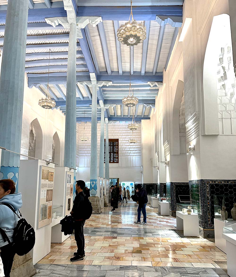 Uzbekistan Samarkand Ulugh Beg Madrasah Exhibits 2