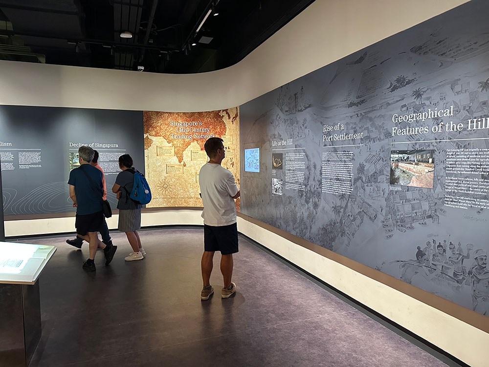 Singapore Fort Canning Heritage Gallery Exhibition