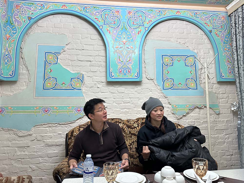 Uzbekistan Samarkand Restaurant Room