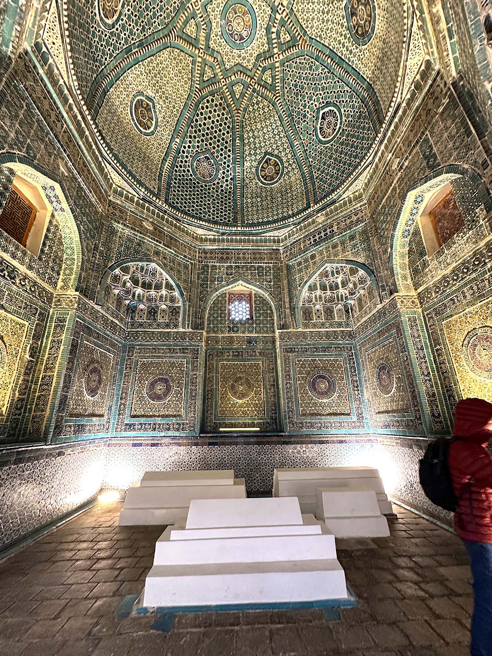 Uzbekistan Samarkand Shah-i-Zinda Mausoleum Tomb