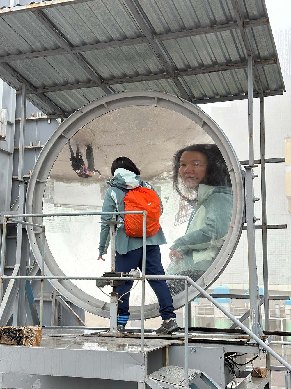 Uzbekistan Parkent Solar Furnace Reflection Me