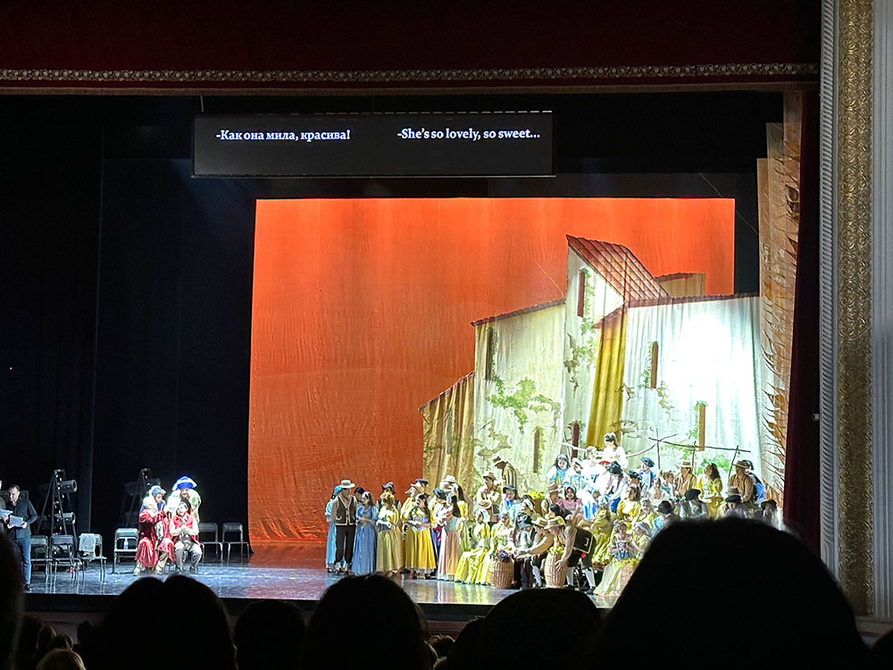 Uzbekistan Tashkent Alisher Navoiy Theatre Opera