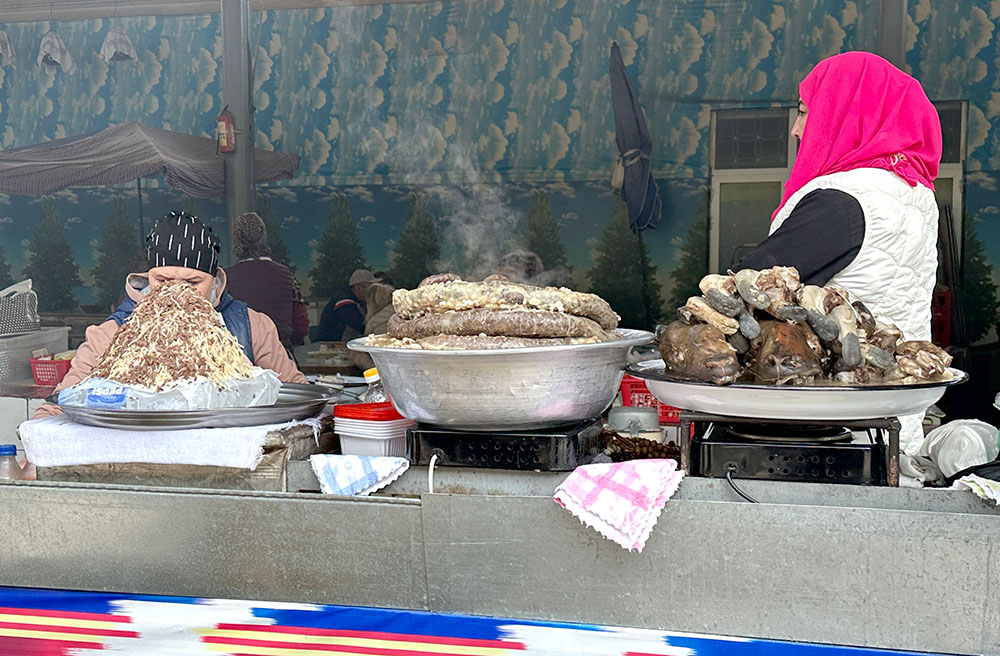 Uzbekistan Tashkent Chorsu Bazaar Horse Meat