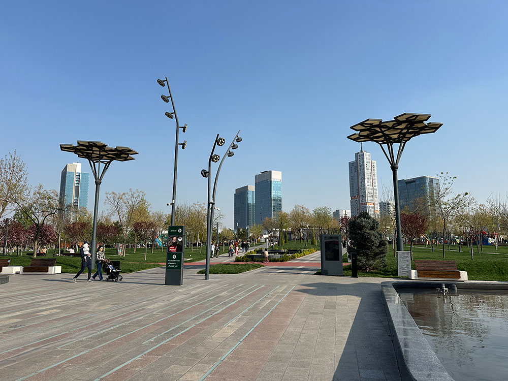 Uzbekistan Tashkent City Mall Park