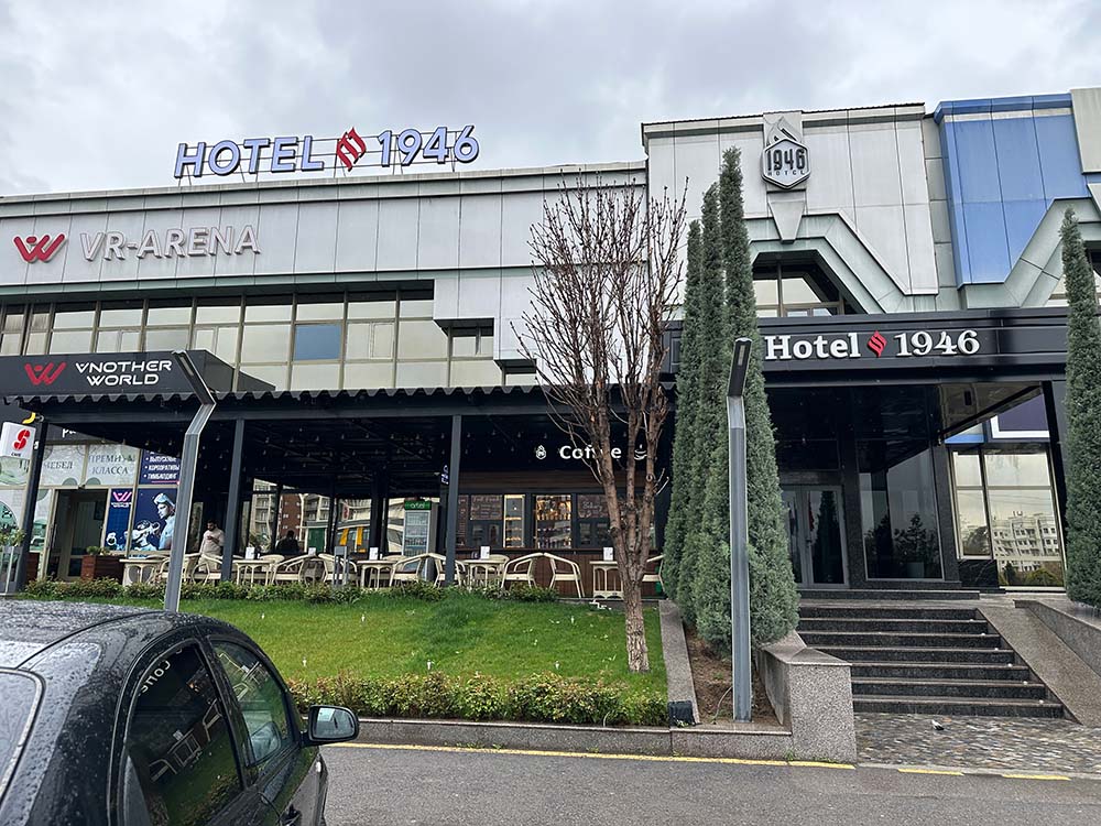 Uzbekistan Tashkent Hotel 1946 Exterior