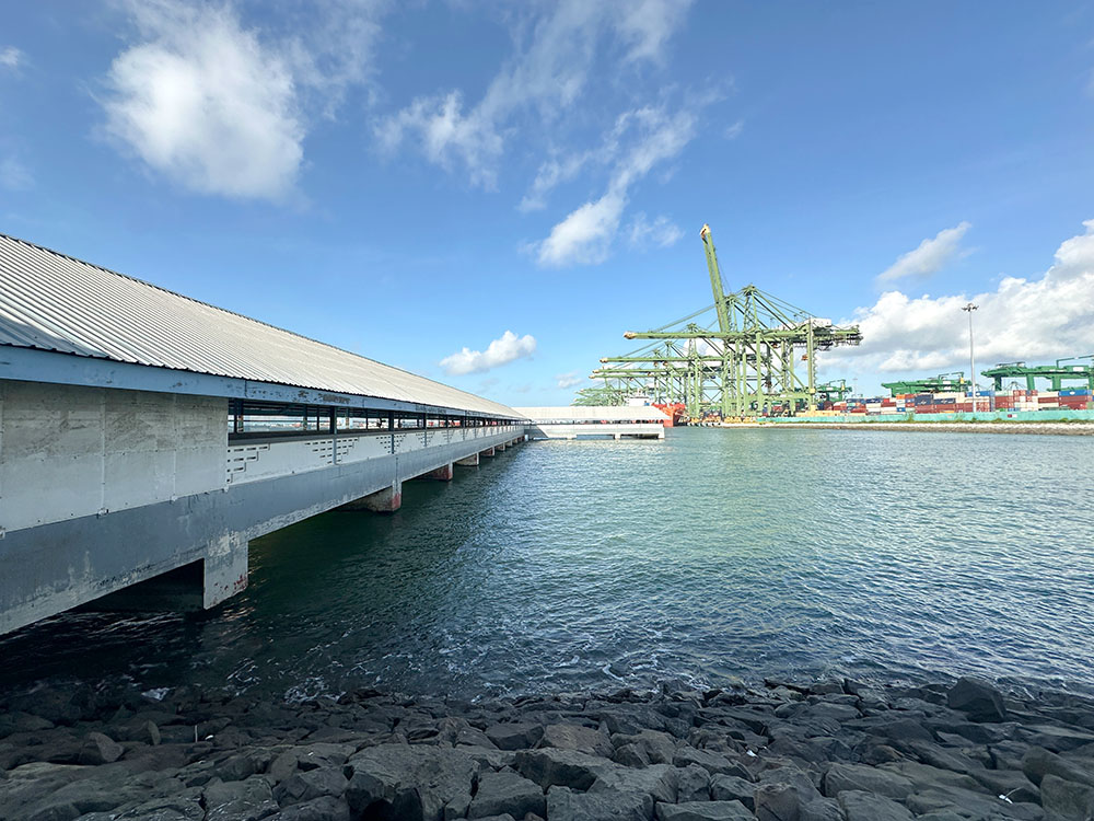 Embarcadero de la terminal de ferry de Pasir Panjang