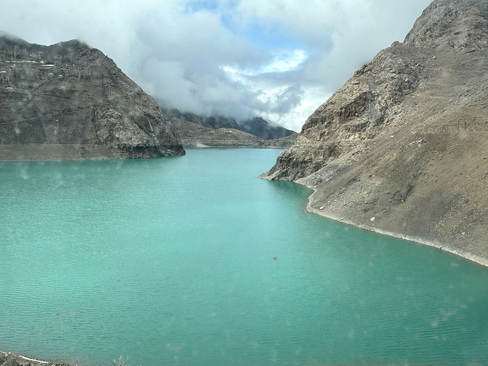 Tajikistan Seven Lakes Marguzor Car View
