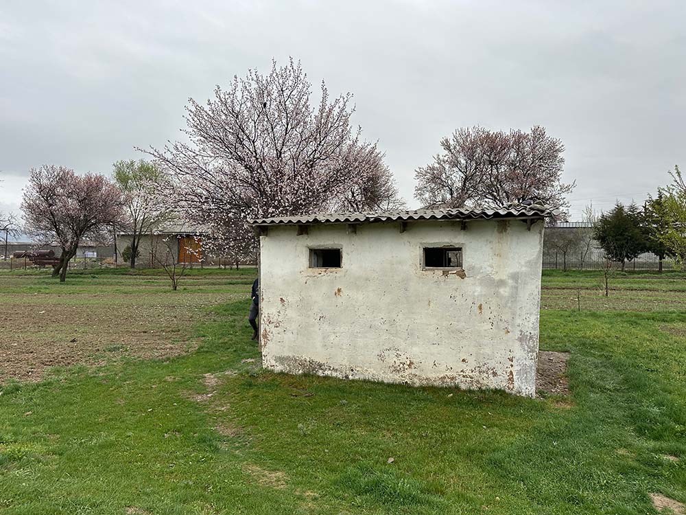 Tajikistan Seven Lakes Panjakent Ruins Toilet