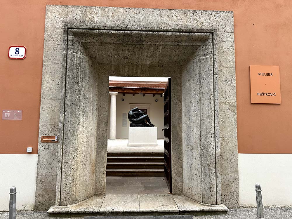 Zagreb Museum Mestrovic Atelier Entrance