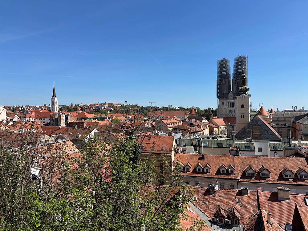 Zagreb Plato Gradec Lookout