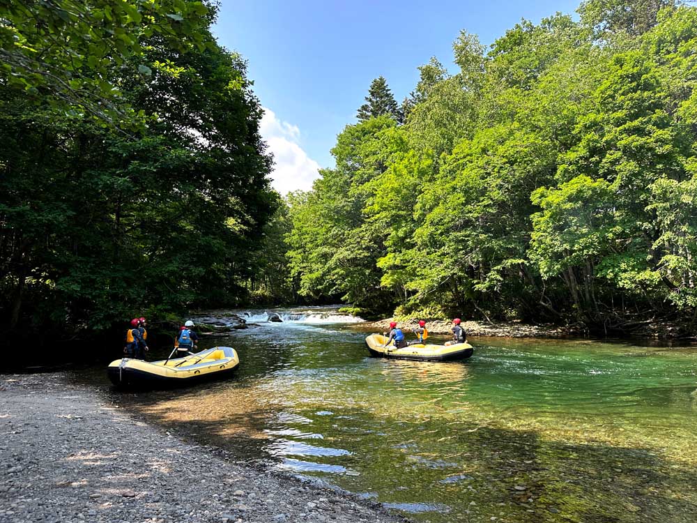 Hokkaido Furano Sorachi River Rafting