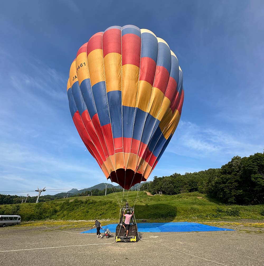 Hokkaido Furano Hot Air Balloon